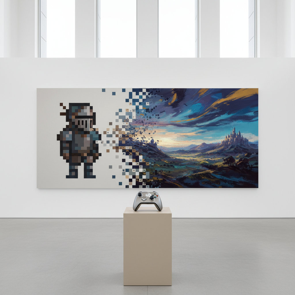 Jeux vidéo et art visuel : comment le medium ludique a conquis les musées